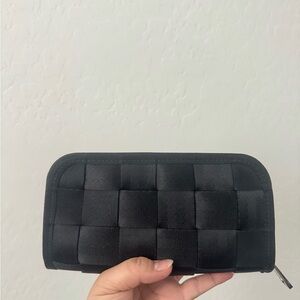 Harveys Black Woven Wallet